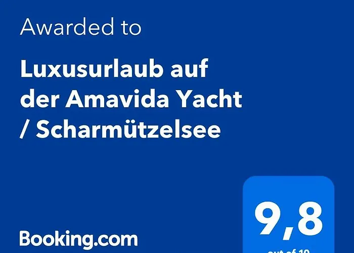 Yacht Amavida - Jacht - Traumzeitboot - Exklusiver Festanlieger In Perfekter Lage Auf Dem Scharmuetzelsee