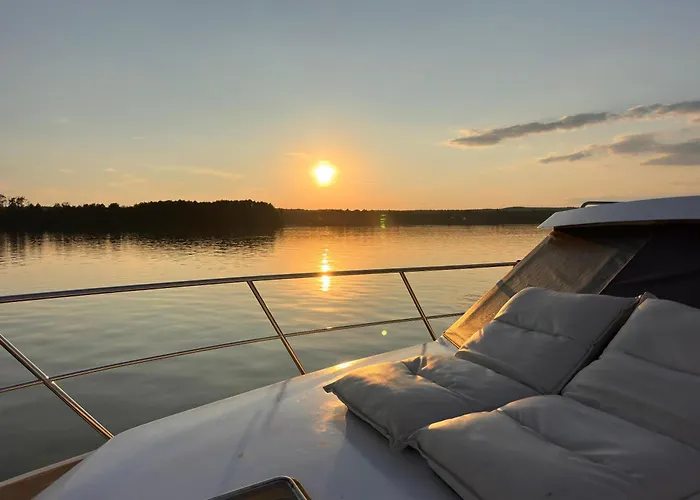 Tekne Yacht Amavida - Jacht - Traumzeitboot - Exklusiver Festanlieger In Perfekter Lage Auf Dem Scharmuetzelsee Bad Saarow